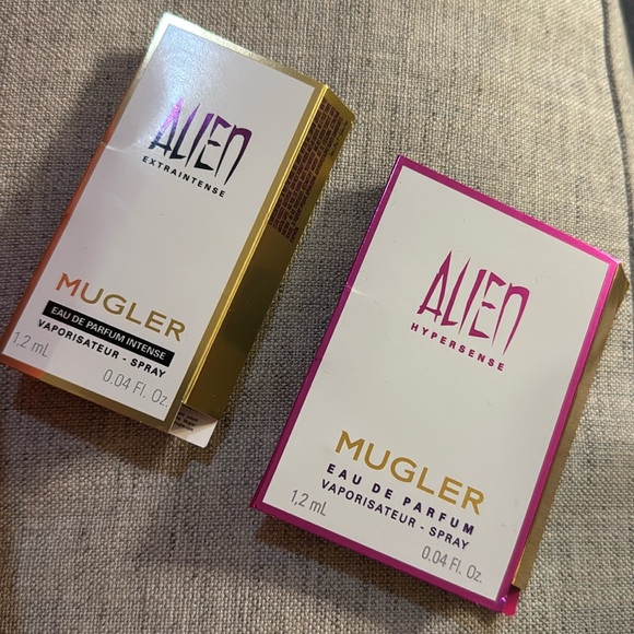 2 PC New Mugler Alien Hypersense & Extraintense Spray 1.2ml / 0.04fl.oz. - Picture 1 of 2